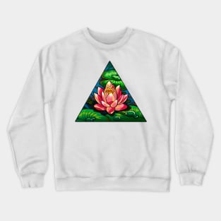 shining lotus Crewneck Sweatshirt